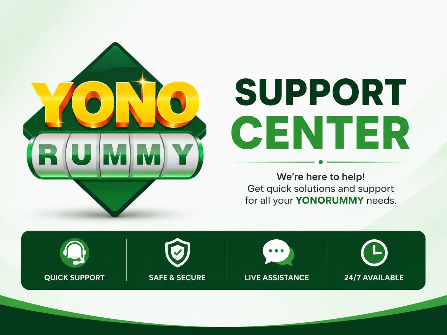 Yonorummy frequently asked questions and player help